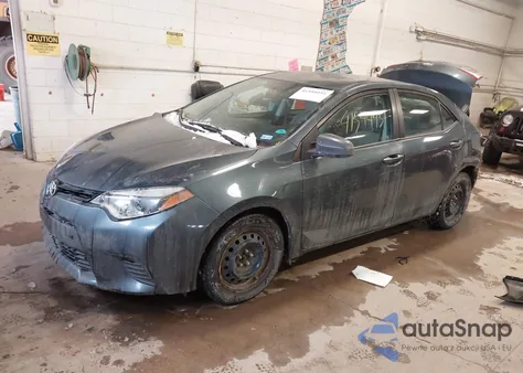 2014 Toyota Corolla L z USA, uszkodzony, nr VIN 2T1BURHE2EC037646